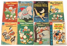 DELL WALT DISNEY COMIC BOOKS 