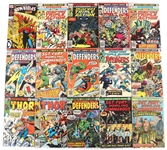MARVEL COMIC BOOKS - SGT FURY, THE DEFENDERS, SPIDERMAN