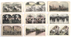 MILITARY LITHOGRAPH PRINT STEROVIEWS