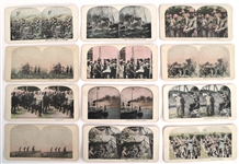 MILITARY LITHOGRAPH PRINT STEROVIEWS