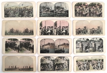 MILITARY LITHOGRAPH PRINT STEROVIEWS
