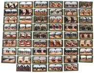 RUSSO-JAPANESE WAR LITHOGRAPH PRINT STEREOVIEWS