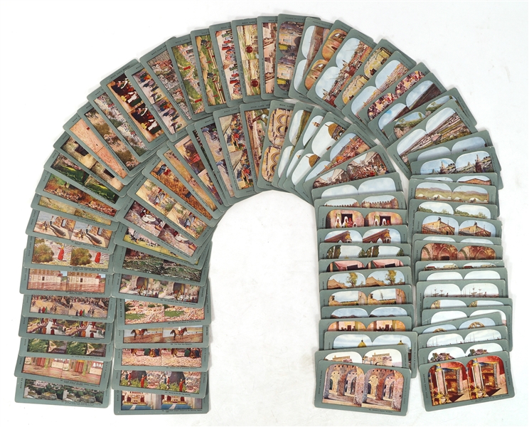 HOLY LAND SERIES LITHOGRAPH PRINT STEREOVIEWS
