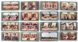 HOLY LAND SERIES LITHOGRAPH PRINT STEREOVIEWS