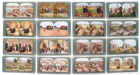 HOLY LAND SERIES LITHOGRAPH PRINT STEREOVIEWS