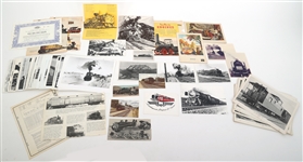 TRAIN & BOAT EPHEMERA 