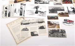 TRAIN & BOAT EPHEMERA 