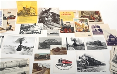 TRAIN & BOAT EPHEMERA 