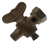 19TH - EARLY 20TH C. GOOD LUCK SWASTIKA VALVES & RAZOR