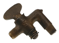 19TH - EARLY 20TH C. GOOD LUCK SWASTIKA VALVES & RAZOR