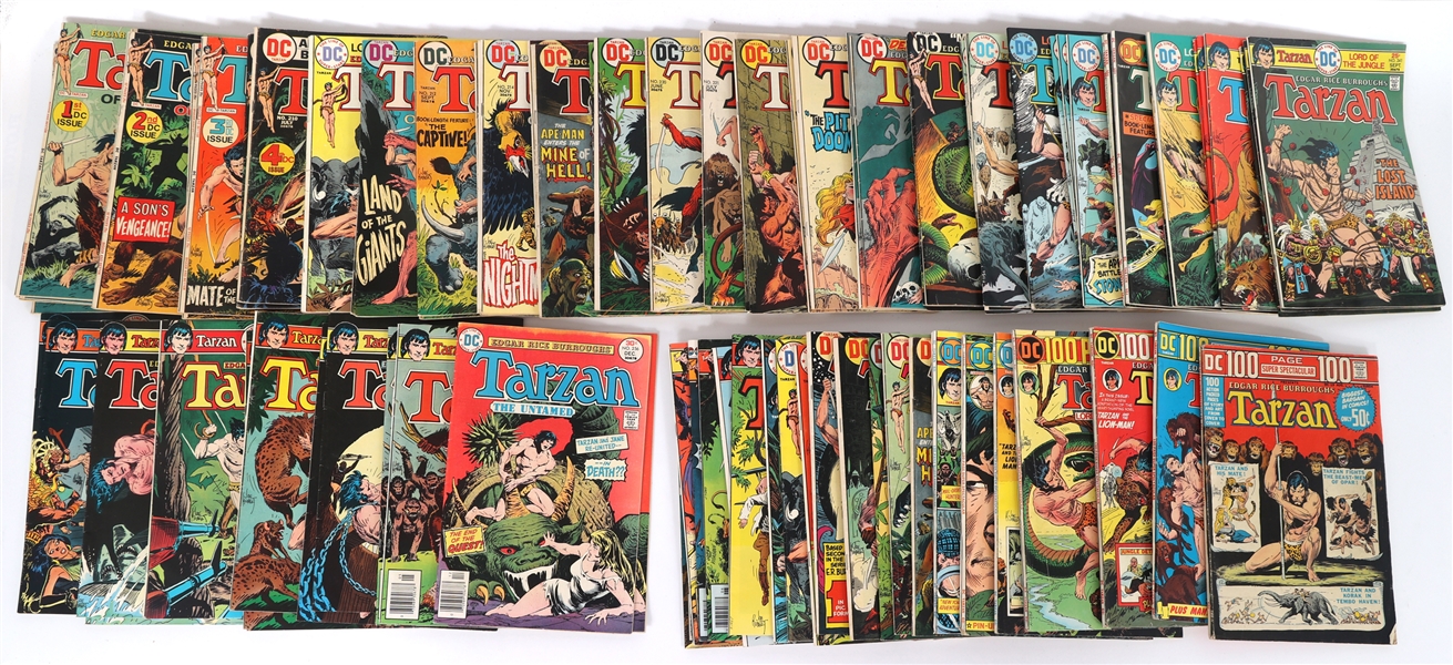DC TARZAN COMIC BOOKS 