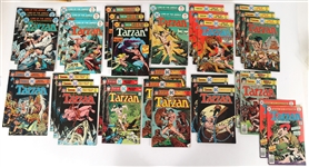 DC TARZAN COMIC BOOKS 