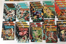 DC TARZAN COMIC BOOKS 