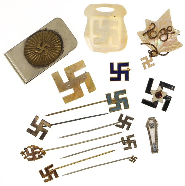 GOOD LUCK SWASTIKA COSTUME JEWLERY