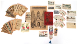 WORLDS FAIR TRAVEL SOUVENIR & EPHEMERA