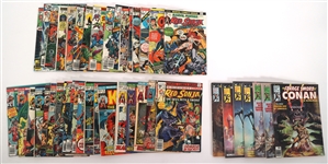 MARVEL COMIC BOOKS - KULL, DOC SAVAGE, & OMEGA 