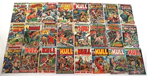 MARVEL COMIC BOOKS - KULL, DOC SAVAGE, & OMEGA 