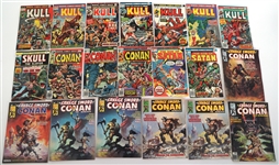 MARVEL COMIC BOOKS - KULL, DOC SAVAGE, & OMEGA 