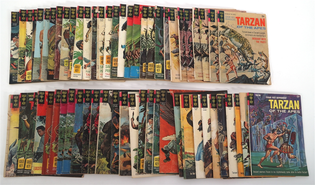 GOLD KEY TARZAN COMIC BOOKS 
