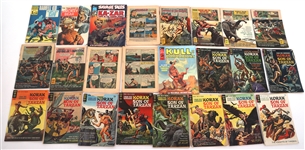 GOLD KEY, DELL, MARVEL COMIC BOOKS - TARZAN, KULL, MORE