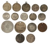 INTERNATIONAL & US COIN LOVE TOKENS 