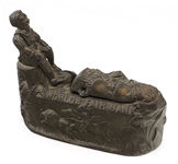 WORLDS FAIR CAST IRON MECHANICAL BANK