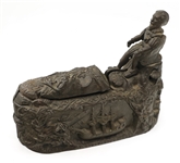 WORLD'S FAIR CAST IRON MECHANICAL BANK