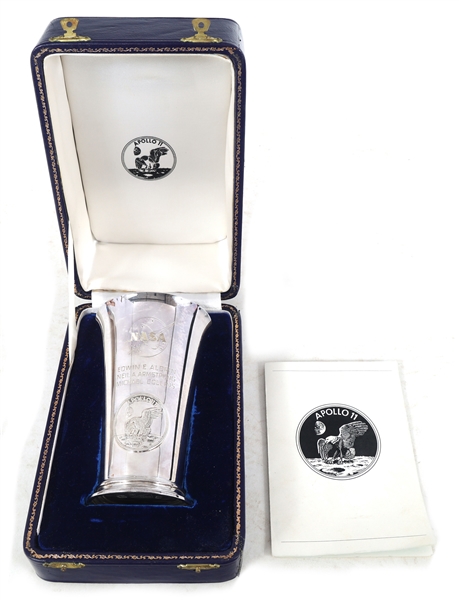 STERLING SILVER NASA APOLLO 11 COMMEMORATIVE BEAKER