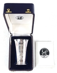 STERLING SILVER NASA APOLLO 11 COMMEMORATIVE BEAKER