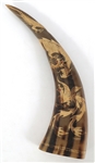DRAGON & PHOENIX CARVED HORNS