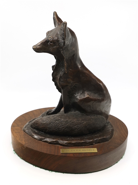 BEN COOPER BRONZE STATUE THE LITTLE HUNTER