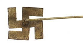 GOOD LUCK SWASTIKA HAT STICK PINS
