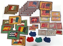 FLAG QUILT PIECES & PATCHES