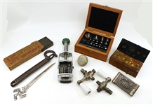 20TH CENTURY GOOD LUCK SWASTIKA HARDWARE