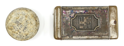 20TH CENTURY GOOD LUCK SWASTIKA HARDWARE