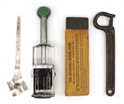 20TH CENTURY GOOD LUCK SWASTIKA HARDWARE