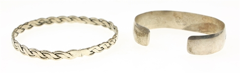 SOUTHWEST STYLE STERLING SILVER BRACELETS