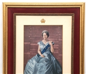 QUEEN ELIZABETH THE QUEEN MOTHER SIGNATURE & PHOTO
