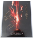 ACTOR AUTOGRAPHS - COLIN MORGAN & SUPERNATURAL STARS