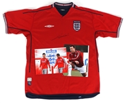 JOHN TERRY SIGNED SOCCER JERSEY & PHOTOGRAPH PRINTS