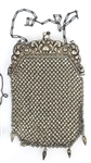SILVER-TONE MESH EVENING BAGS 