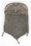 SILVER-TONE MESH EVENING BAGS 