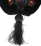 EARLY 20TH C. BEADED EVENING BAGS W/ SILVER-TONE FRAMES
