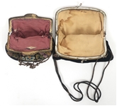 20TH C. LEATHER, VELVET, & EMBROIDERED HANDBAGS