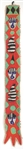 AFRICAN YORUBA BEADED DIVINERS SASH