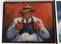VON TIPTON ORIGINAL PAINTING & SIGNED PRINT