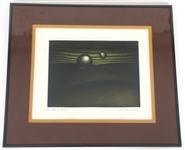 KAZUHISA HONDA 116TH LANDSCAPE MEZZOTINT PRINT SIGNED