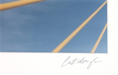 DONATO PIETRODANGELO SIGNED YELLOW CABLES PHOTO PRINT