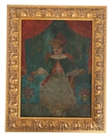 20TH C. MEXICAN RETABLO OF THE HOLY INFANT OF ATOCHA 