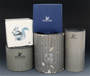 SWAROVSKI CRYSTAL ANIMAL FIGURINES 